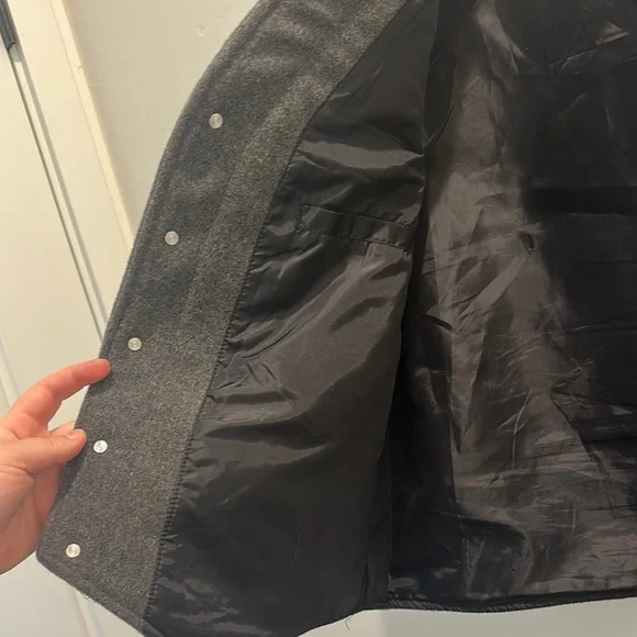 Wyoming Trader Men's Gray Wool Vest - Picture 2 of 4